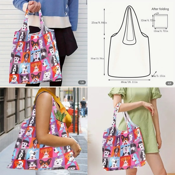 Packable various styles bumblebee 🐝 tote - Picture 4 of 7